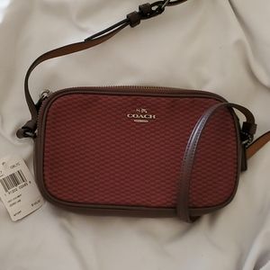 Coach jacquard crossbody never been worn